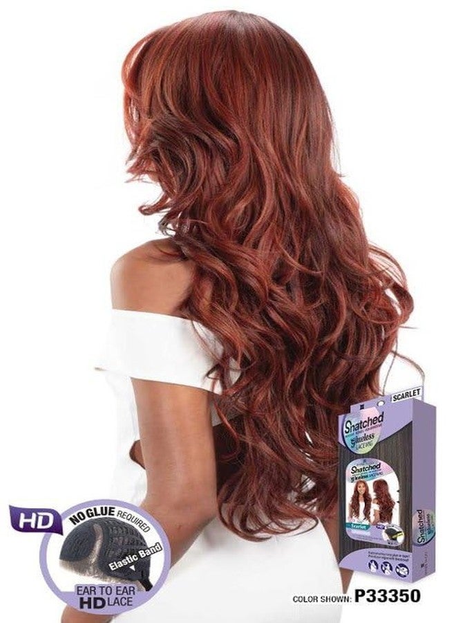 Shake-N-Go HD Lace Frontal Wig Snatched Glueless Scarlet (Color: 530) - Image 2